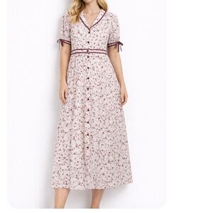 Simple Retro Maxi Dress Cottagecore Feminine
Modest Traditional Large